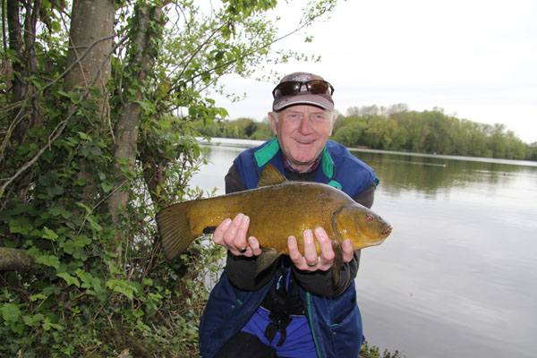 Dave with a lovely tench