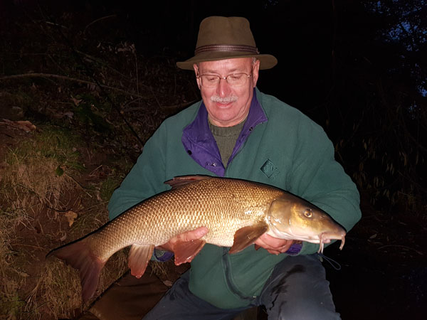 Mick with a good barbel